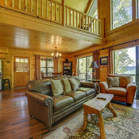 Bryson City Cabin With Hot Tub And Mountain Views! Exterior foto
