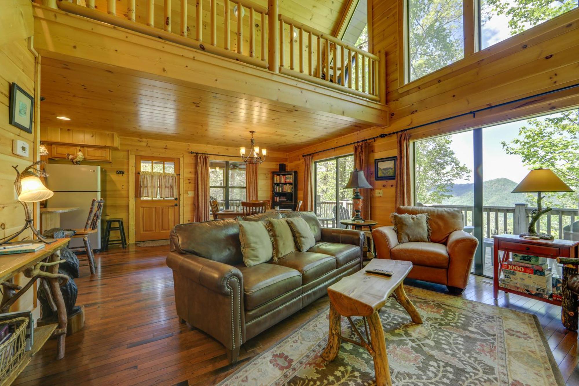Bryson City Cabin With Hot Tub And Mountain Views! Exterior foto