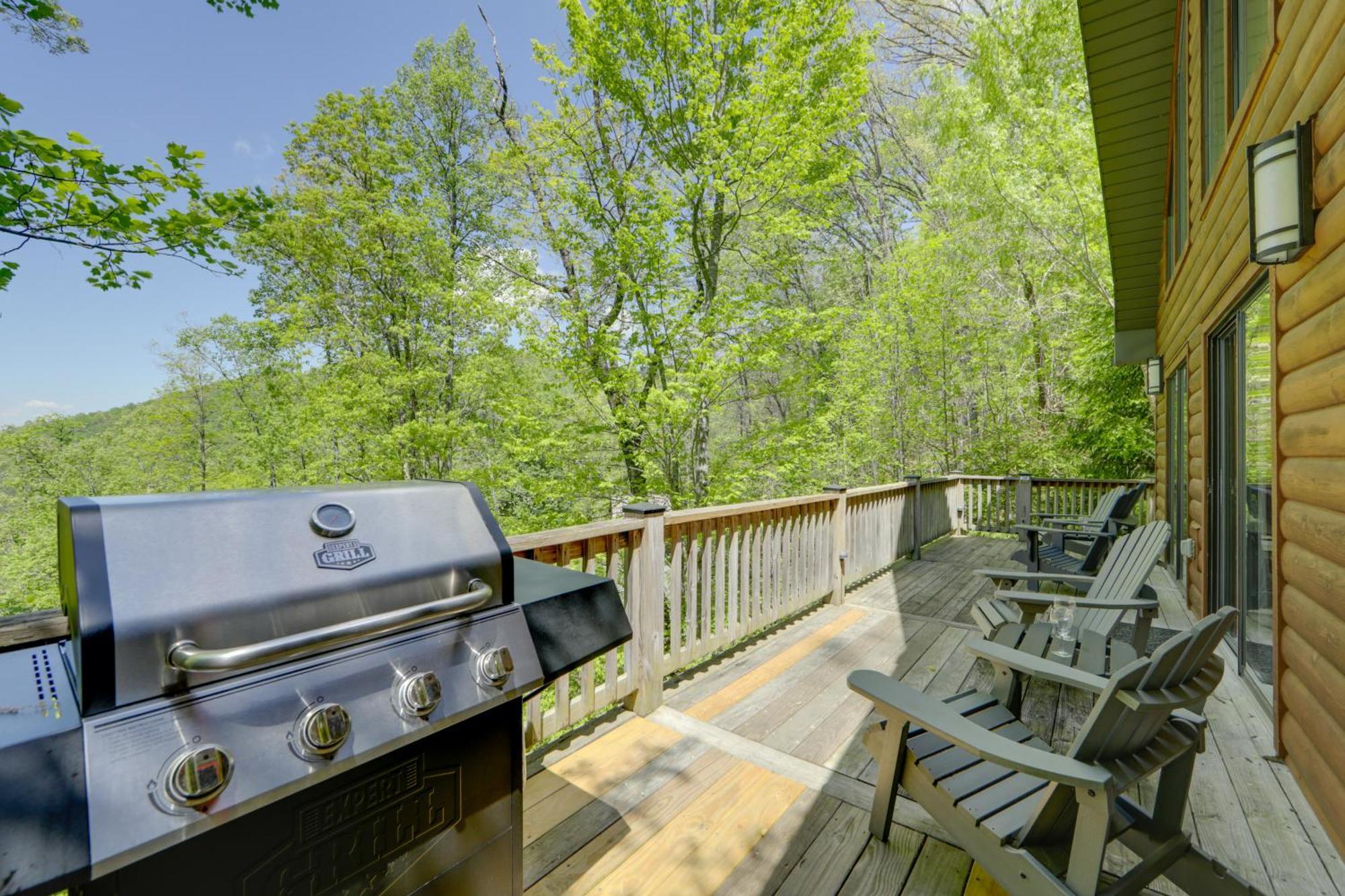 Bryson City Cabin With Hot Tub And Mountain Views! Exterior foto