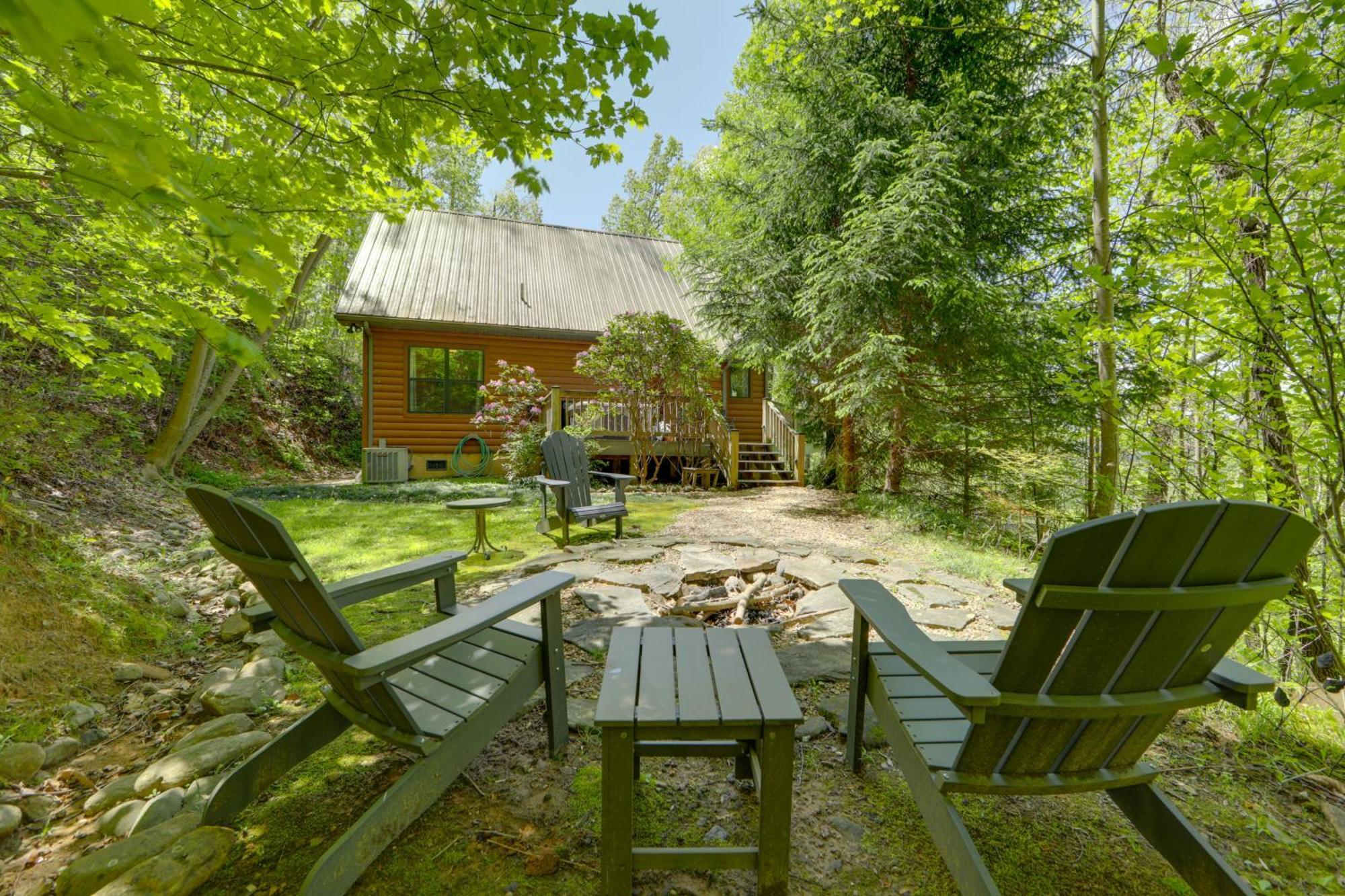 Bryson City Cabin With Hot Tub And Mountain Views! Exterior foto